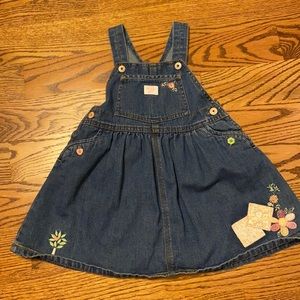OshKoshB’gosh Girls 24mos Overall Dress
